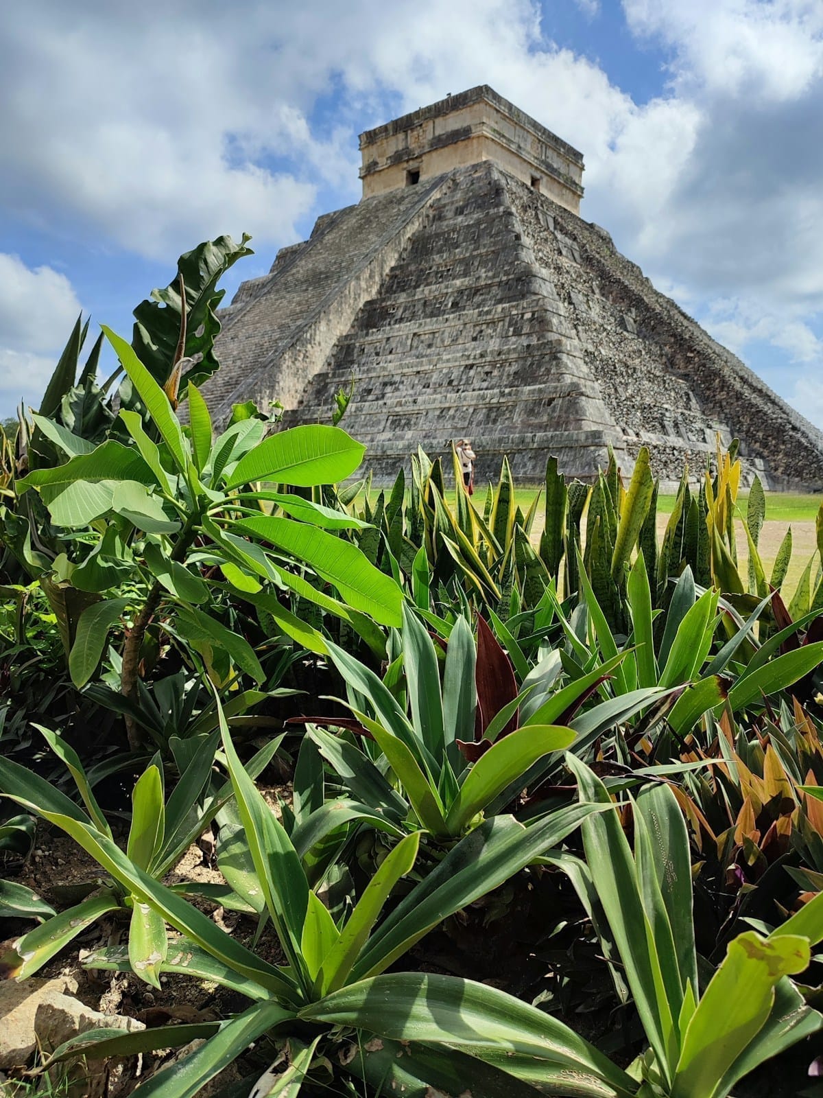 El Castillo pyramid at Chichén Itzá, Yucatan — day trip from Mérida