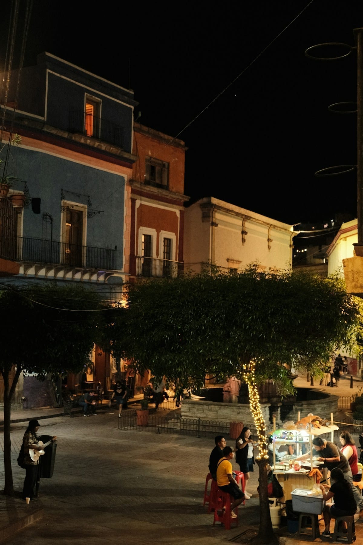 Food vendor at Guanajuato market, Mexico
