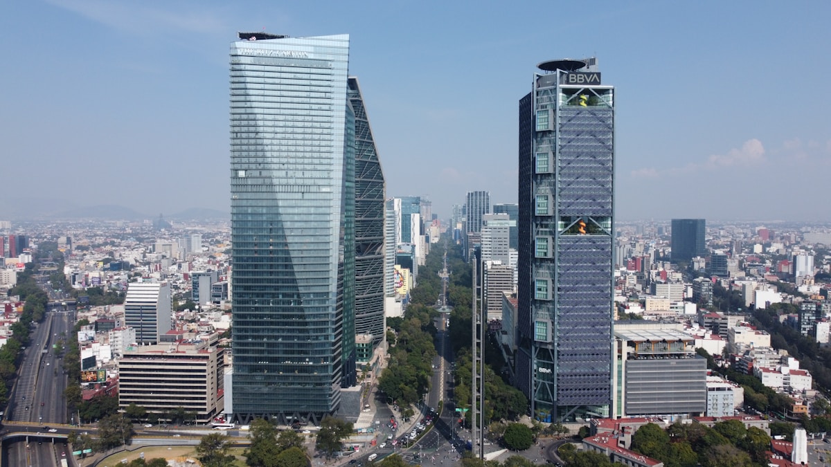 Mexico City street scene