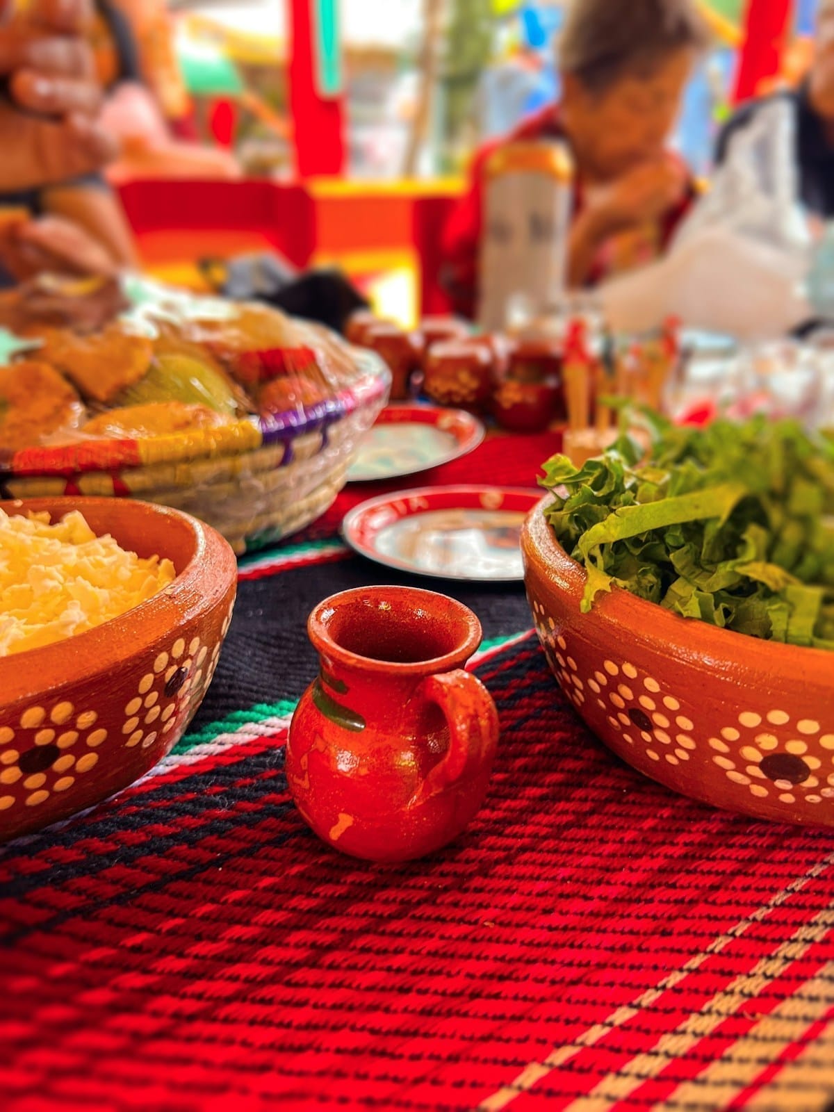 Regional cuisine of Mexico — food market stall