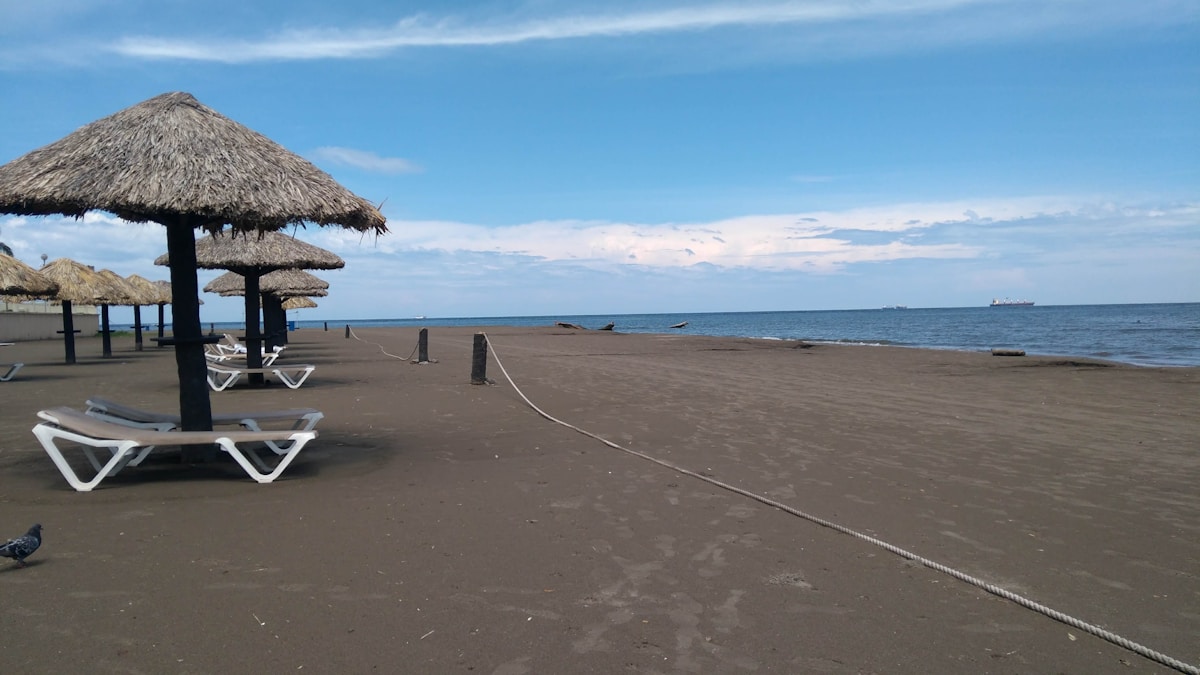 Beach on the Gulf Coast, Veracruz, Mexico